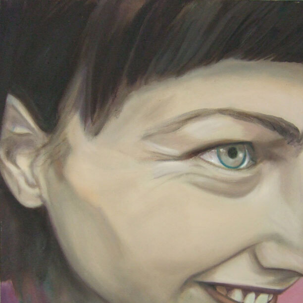 Smile 1 - 2008 - olieverf op canvas - 50x60 cm