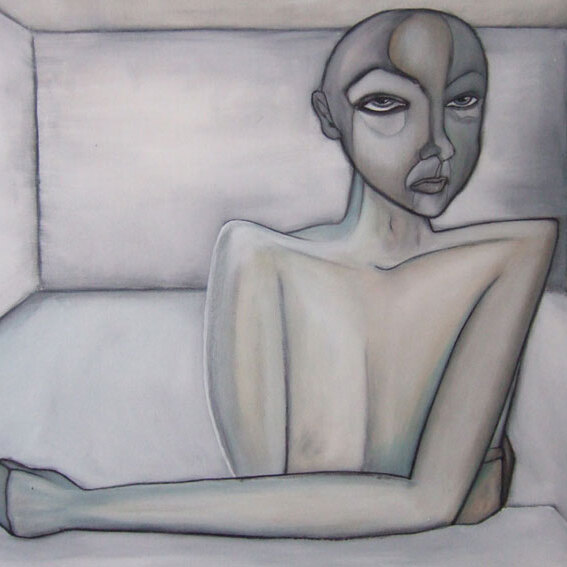 De Kamer - 2005 - acryl op canvas - 60x70 cm